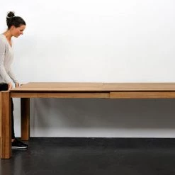 Ethnicraft Slice Extendable Dining Table 21 Ethnicraft Slice Extendable Dining Table