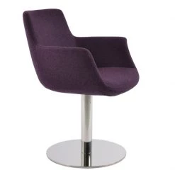 SohoConcept Modern Living Bottega Arm Round Swivel Chair 24 SohoConcept Modern Living Bottega Arm Round Swivel Chair