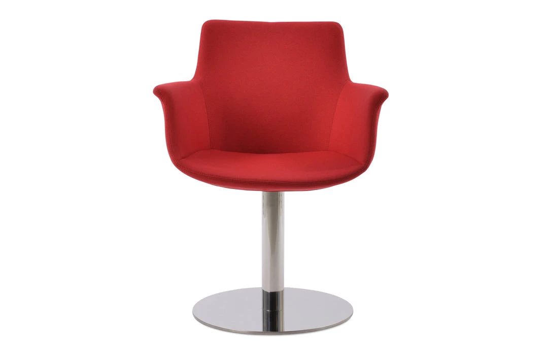 SohoConcept Modern Living Bottega Arm Round Swivel Chair 9 SohoConcept Modern Living Bottega Arm Round Swivel Chair