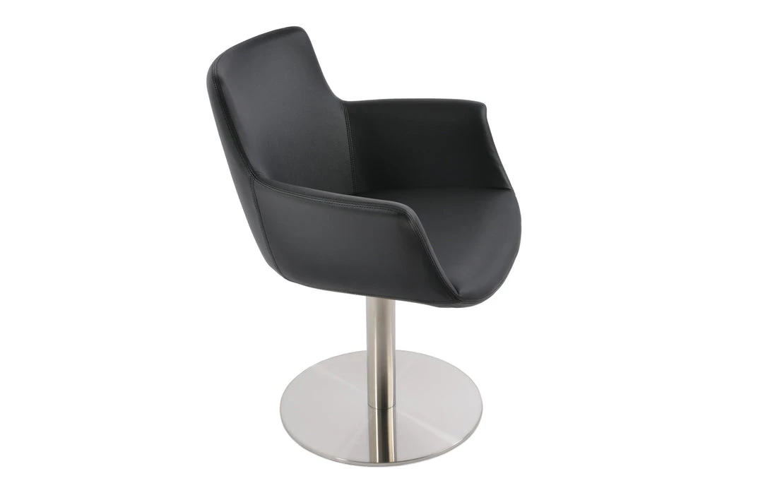 SohoConcept Modern Living Bottega Arm Round Swivel Chair 12 SohoConcept Modern Living Bottega Arm Round Swivel Chair