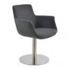 SohoConcept Modern Living Bottega Arm Round Swivel Chair