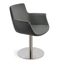 SohoConcept Modern Living Bottega Arm Round Swivel Chair 26 SohoConcept Modern Living Bottega Arm Round Swivel Chair