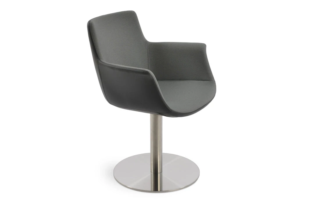 SohoConcept Modern Living Bottega Arm Round Swivel Chair 13 SohoConcept Modern Living Bottega Arm Round Swivel Chair