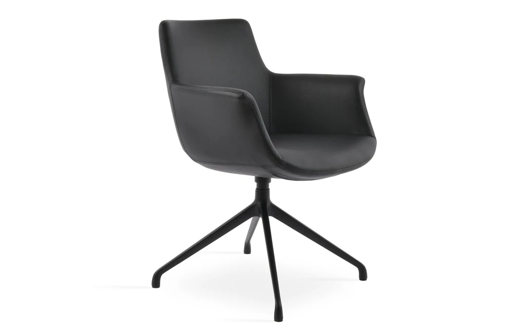 SohoConcept Modern Dining Bottega Spider Swivel Arm Chair 3 SohoConcept Modern Dining Bottega Spider Swivel Arm Chair