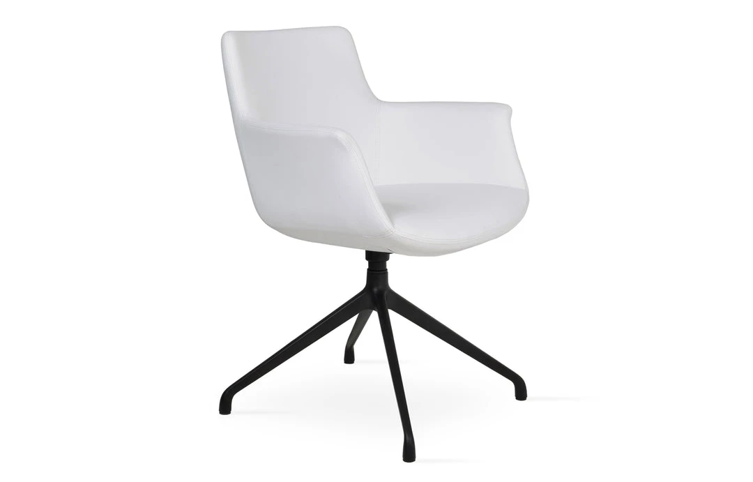 SohoConcept Modern Dining Bottega Spider Swivel Arm Chair 9 SohoConcept Modern Dining Bottega Spider Swivel Arm Chair