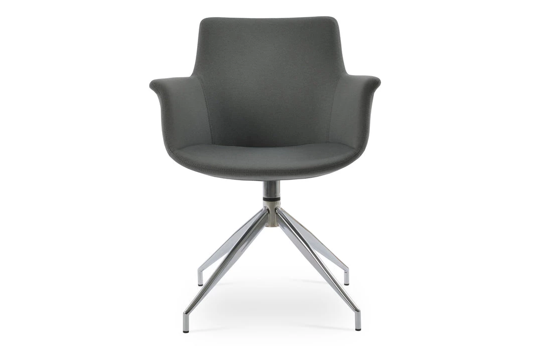 SohoConcept Modern Dining Bottega Spider Swivel Arm Chair 11 SohoConcept Modern Dining Bottega Spider Swivel Arm Chair