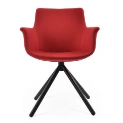 SohoConcept Modern Dining Bottega Swivel Stick Arm Chair