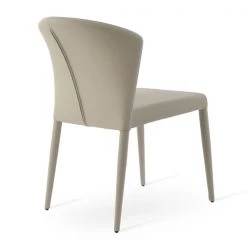 SohoConcept Modern Dining Capri Full Upholstered Stackable Chair