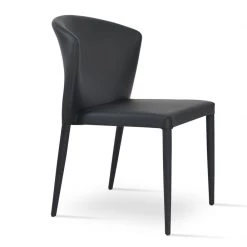 SohoConcept Modern Dining Capri Full Upholstered Stackable Chair