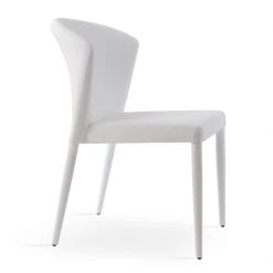SohoConcept Modern Dining Capri Full Upholstered Stackable Chair
