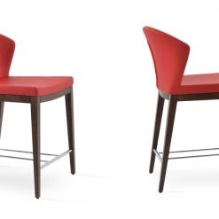 SohoConcept Capri Wood Counter Stool