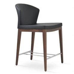 SohoConcept Capri Wood Counter Stool