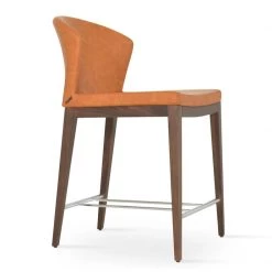 SohoConcept Capri Wood Counter Stool