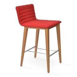 SohoConcept Corona Full Upholstery Wood Stools