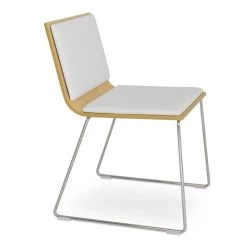 SohoConcept Modern Dining Corona Handle Back Wire Dining Chair