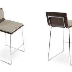 SohoConcept Corona Handle Back Wire Bar Stool