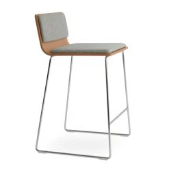 SohoConcept Corona Handle Back Wire Bar Stool