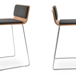 SohoConcept Corona Handle Back Wire Counter Stool 35 SohoConcept Corona Handle Back Wire Counter Stool