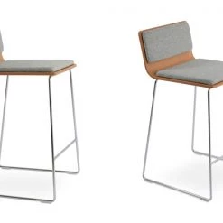 SohoConcept Corona Handle Back Wire Counter Stool 37 SohoConcept Corona Handle Back Wire Counter Stool