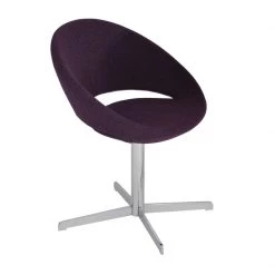 SohoConcept Modern Dining Crescent 4 Star Swivel Dining Chair