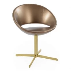 SohoConcept Modern Dining Crescent 4 Star Swivel Dining Chair