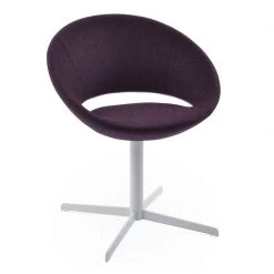 SohoConcept Modern Dining Crescent 4 Star Swivel Dining Chair