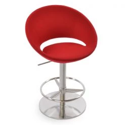 SohoConcept Crescent Piston Stool 32 SohoConcept Crescent Piston Stool