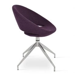 SohoConcept Crescent Spider Swivel Chair