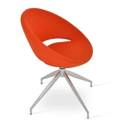 SohoConcept Crescent Spider Swivel Chair