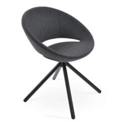 SohoConcept Crescent Stick Swivel Chair Modern Dining