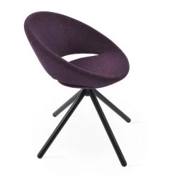 SohoConcept Crescent Stick Swivel Chair Modern Dining