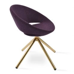 SohoConcept Crescent Stick Swivel Chair Modern Dining