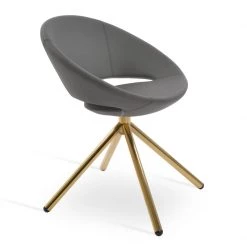 SohoConcept Crescent Stick Swivel Chair Modern Dining