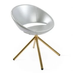 SohoConcept Crescent Stick Swivel Chair Modern Dining