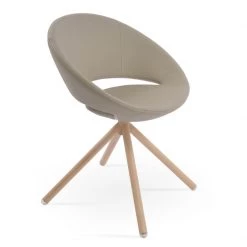 SohoConcept Crescent Stick Swivel Chair Modern Dining