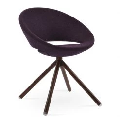 SohoConcept Crescent Stick Swivel Chair Modern Dining