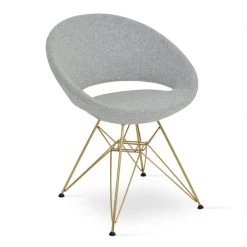 SohoConcept Modern Dining Crescent Tower Chair