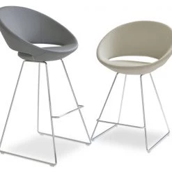 SohoConcept Crescent Wire Counter Stool 31 SohoConcept Crescent Wire Counter Stool