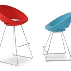 SohoConcept Crescent Wire Counter Stool 29 SohoConcept Crescent Wire Counter Stool