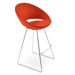 SohoConcept Crescent Wire Counter Stool 40 SohoConcept Crescent Wire Counter Stool