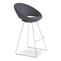 SohoConcept Crescent Wire Counter Stool 42 SohoConcept Crescent Wire Counter Stool