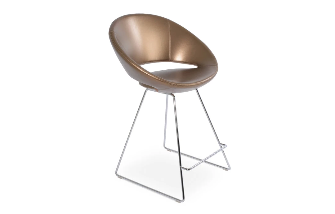 SohoConcept Crescent Wire Counter Stool 16 SohoConcept Crescent Wire Counter Stool