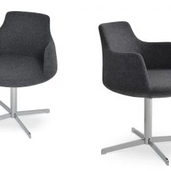 SohoConcept Modern Dining Dervish 4 Star Swivel Chair