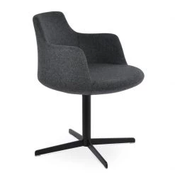 SohoConcept Modern Dining Dervish 4 Star Swivel Chair