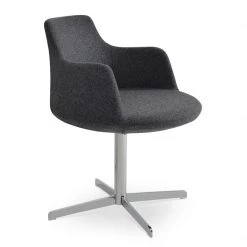 SohoConcept Modern Dining Dervish 4 Star Swivel Chair