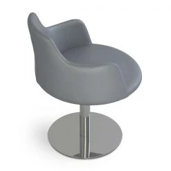 SohoConcept Dervish Round Swivel Chair Modern Living