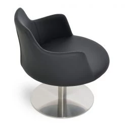 SohoConcept Dervish Round Swivel Chair Modern Living