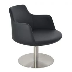 SohoConcept Dervish Round Swivel Chair Modern Living