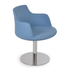 SohoConcept Dervish Round Swivel Chair Modern Living