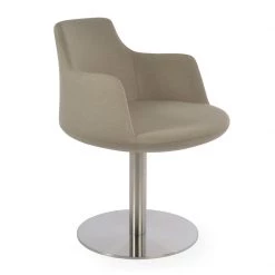 SohoConcept Dervish Round Swivel Chair Modern Living